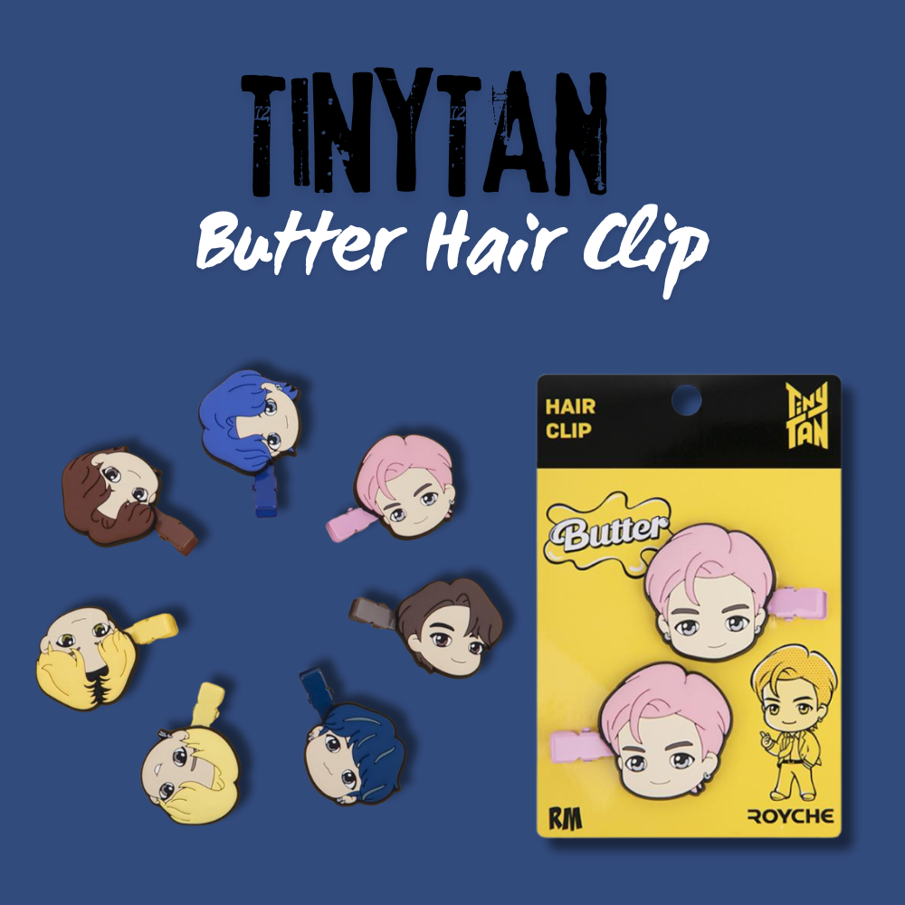 TinyTAN Butter Hair Clip