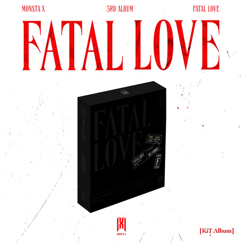 MONSTA X - 3rd regular album [FATAL LOVE] [KiT ALBUM]