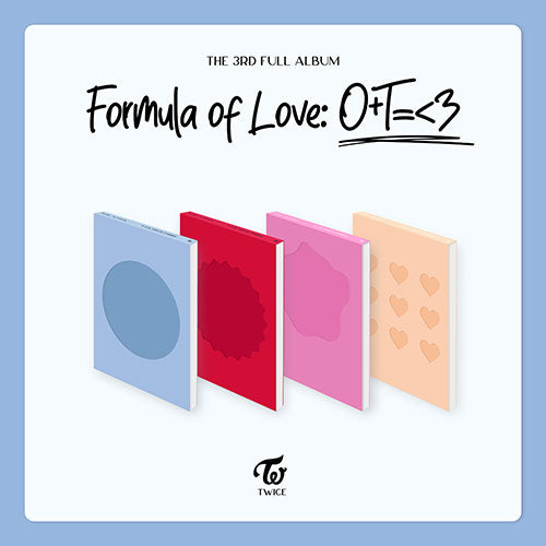 TWICE - 3rd regular album [Formula of Love: O+T=< 3]