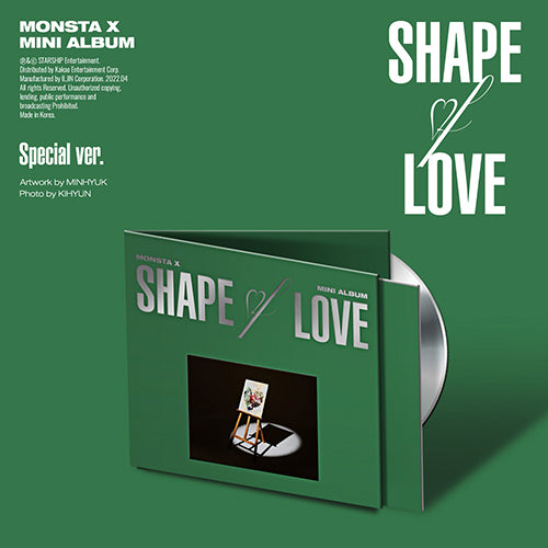 MONSTA X - 11th Mini Album [SHAPE of LOVE] [Special ver.]