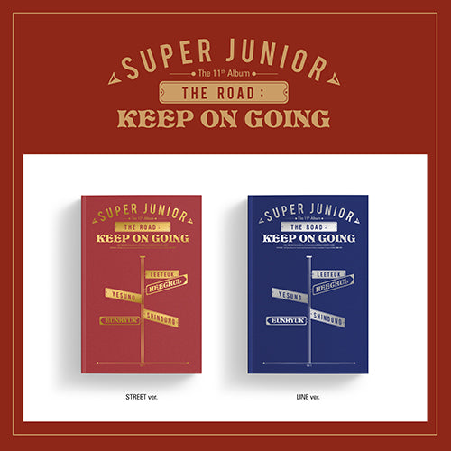 Super Junior - Regular 11th Album Vol.1 [The Road: Keep on Going]