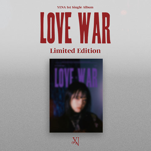YENA - 1st Single Album [Love War] [Limited Edition]