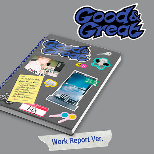 KEY - 2nd Mini Album [Good & Great] [Work Report Ver.]