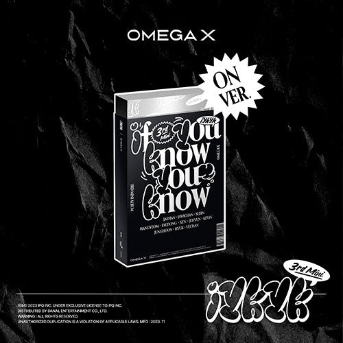 OMEGA X - 3rd Mini Album [iykyk] [ON ver.]