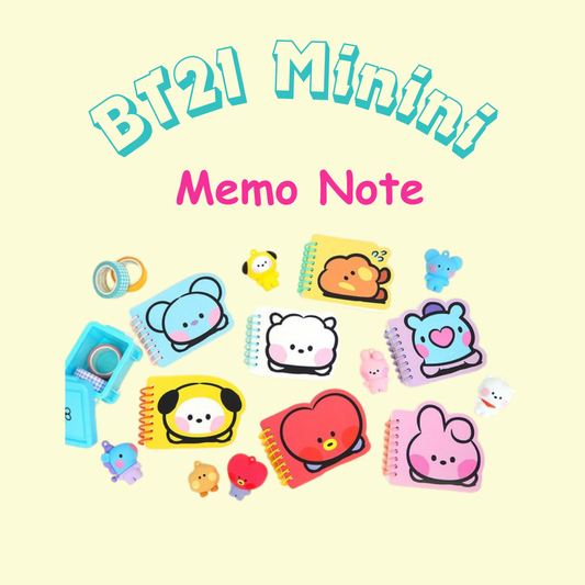 BT21 Minini Memo Note